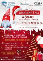 21 E 22 DICEMBRE - M.DI NATALE IN SOLARO - A.I.R. Eventi e Comunicazione